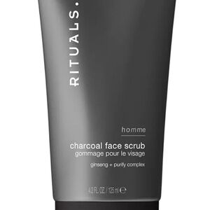 Rituals the Ritual of  Homme Charcoal Face Scrub - Black 125 ml